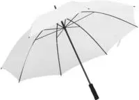 vidaXL Regenschirm Wei&szlig; 130 cm