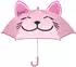 Playshoes Kinder-Regenschirm Katze, rosa (448709)