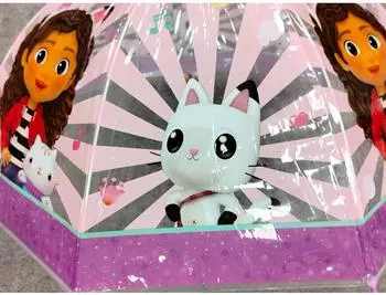 Undercover Gabby's Dollhouse automatischer Regenschirm 69cm (6600000040)