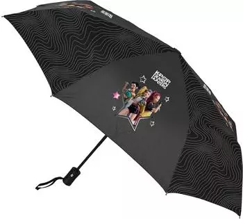 Safta K-POP Demon Hunters Energy faltbarer Regenschirm, Polyester, 8 Paneele (342668139)