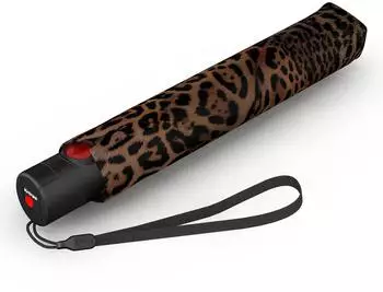 Knirps U.200 Ultra Light Duomatic Fashion Leo braun (9522008915)