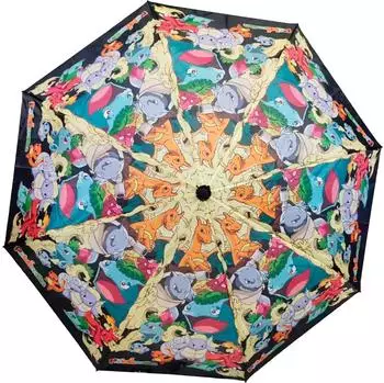 CyP Brands Pok&eacute;mon Faltbarer Regenschirm, mehrfarbig, 91cm (AG-503P-PK)