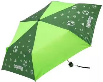 ergobag Taschenschirm neon gr&uuml;n, Kinder (2026)