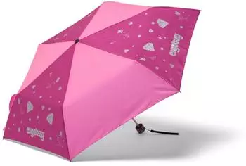 ergobag Neon Regenschirm Kinder, neon pink, 90cm