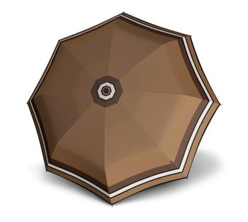 Knirps T.200 Medium Duomatic border toffee