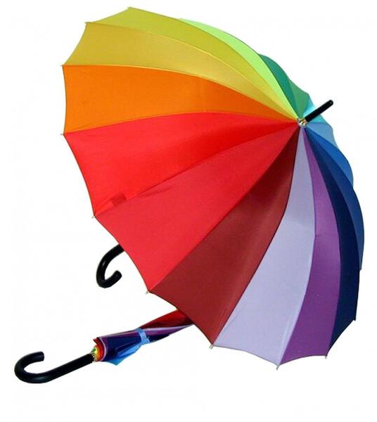 Doppler London Regenschirm rainbow