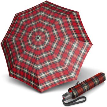 Knirps T.200 Medium Duomatic Check red