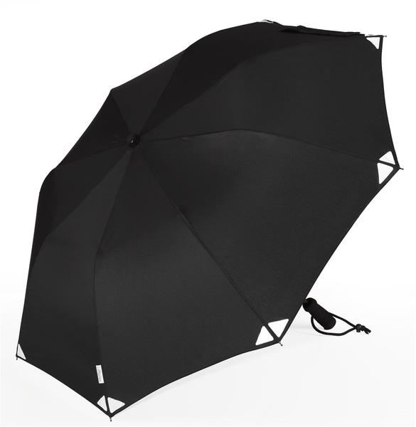 Euroschirm teleScope handsfree schwarz/reflektierend
