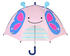 Skip Hop Zoobrella Butterfly