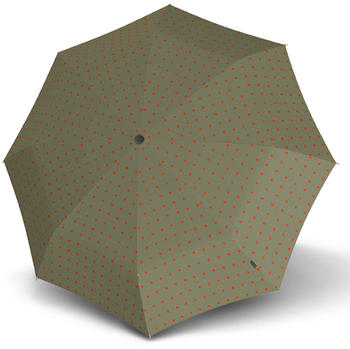 Knirps Pocket Umbrella T.010 Manual Dots kelly sand