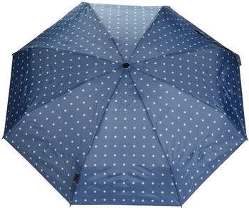 Knirps Pocket Umbrella T.010 Manual Dots kelly blue