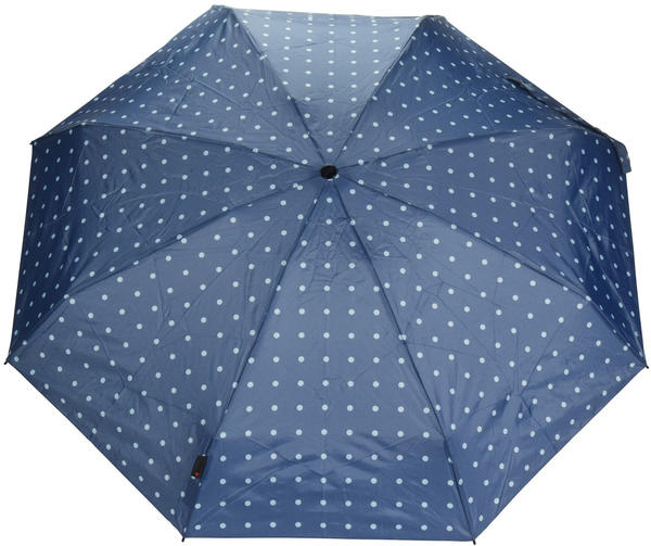 Knirps Pocket Umbrella T.010 Manual Dots kelly blue