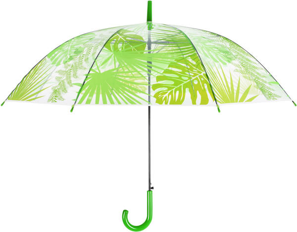 Esschert Umbrella Transparent jungle leaves (TP272)
