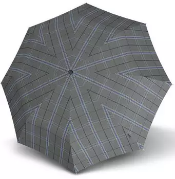 Knirps T.200 Medium Duomatic New (953201) check grey