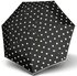 Knirps T.020 Taschenschirm 19,5 cm dot art black (9530204901) grau