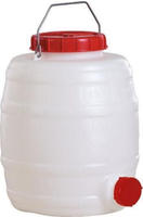 Graf - Universal-fass 15 Liter Rund Aus Lebensmittelechten Pe