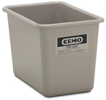 Cemo GFK Rechteckbehälter 200l hoch Standard grau