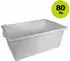 Graf Rechteck-Behälter natur 80 Liter (813120)