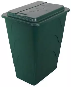 Trend Line Regentonne eckig mit Deckel 280L / 78 x 58 x 95 cm Polypropylene gr&uuml;n