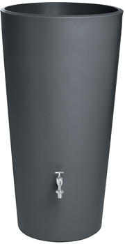 Rewatec Regenspeicher Rainbowl Flower 150 Liter - anthrazit