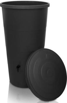 YourCasa Regentonne 200 L inklusive Regensammler anthrazit