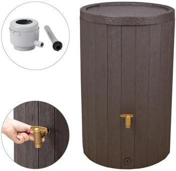4rain MADERA Komplett-Set 220 L braun