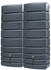 4rain SLIM 1000 L (2 x 500 L) inkl. Verbinder graphite grey