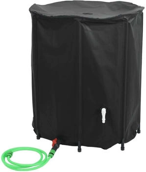vidaXL Wassertank mit Wasserhahn Faltbar 1250 L PVC (156004)
