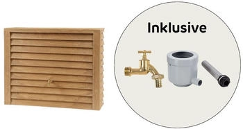Garantia WOODY Komplett-Set 350 L lightwood
