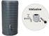 Garantia NORDIC 2in1 Komplett-Set 300 L graphite grey