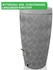 YourCasa Regentonne 240 L Seabreeze Flower ohne Wasserhahn Grau