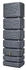 4rain Slim Stone Decor 350 Liter Graphite Grey