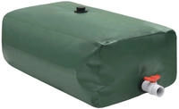 vidaXL Wassertank mit Wasserhahn Faltbar 1000 L PVC