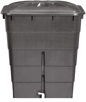 Garantia Regentonne Basic Line 300 l graphite grey mit Hahn