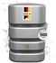4rain Quadro Wandtank 500 l inkl. Aqua-Quick Betongrau (295685)