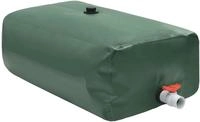vidaXL Wassertank mit Wasserhahn Faltbar 1500 L PVC
