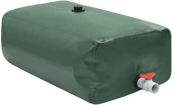 vidaXL Folding tank 1500 L green
