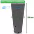 YourCasa 120 Liter mit Metallgewinde & Deckel (RWT210)