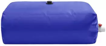 vidaXL Wassertank mit Wasserhahn Faltbar 360 L PVC (156323)