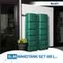 4rain 2x 330L Graf Slim Wandtank Set dunkelgrün inkl. Verbinder (211794)