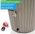 YourCasa 240 Liter Messing Wasserhahn + Deckel sand