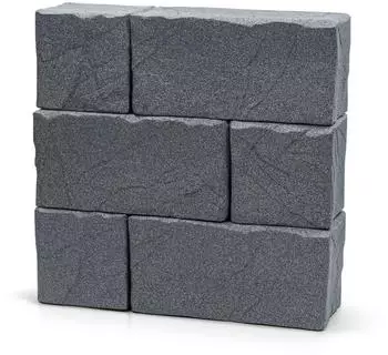 Prosperplast Stone Block 400 l smooth gray