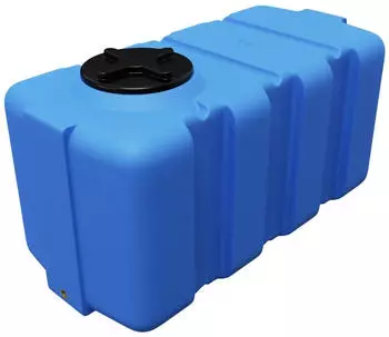 KMND Trinkwassertank rechteckig 200 Liter blau