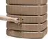 4rain SLIM Wandtank-SET 1000 L graphite grey
