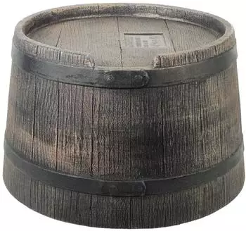 Nature St&auml;nder f&uuml;r Regentonne Whiskey 50l, PE rotationsgeformt, braun
