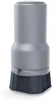 Prosperplast Aquabell Regentonne 200l, grau, Polyethylen (44269005-0)