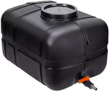 Garronda Wassertank 150L mit Deckel, BPA-frei, schwarz (GD-0098)