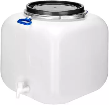 Garronda 100 Liter Regentonne Weiß
