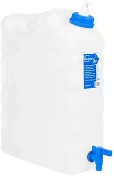 vidaXL Wassertank mit Hahn und Seifenspender Kunststoff 20 L