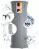Garantia Säulentank Komplett-Set 500 L steingrau